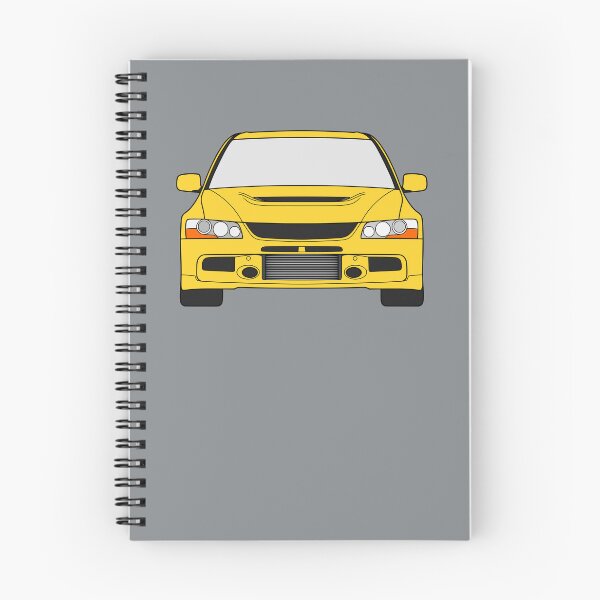 Item preview, Mitsubishi Lancer EVO IX dandelion yellow color designed and sold by EdimDesign.