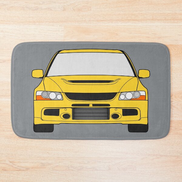 Item preview, Mitsubishi Lancer EVO IX dandelion yellow color designed and sold by EdimDesign.