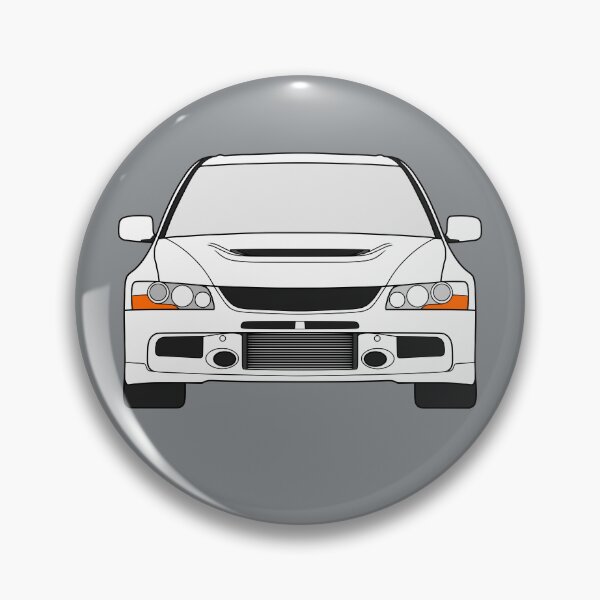 Artikelvorschau, Mitsubishi Lancer EVO IX weiße Farbe entworfen und verkauft von EdimDesign.