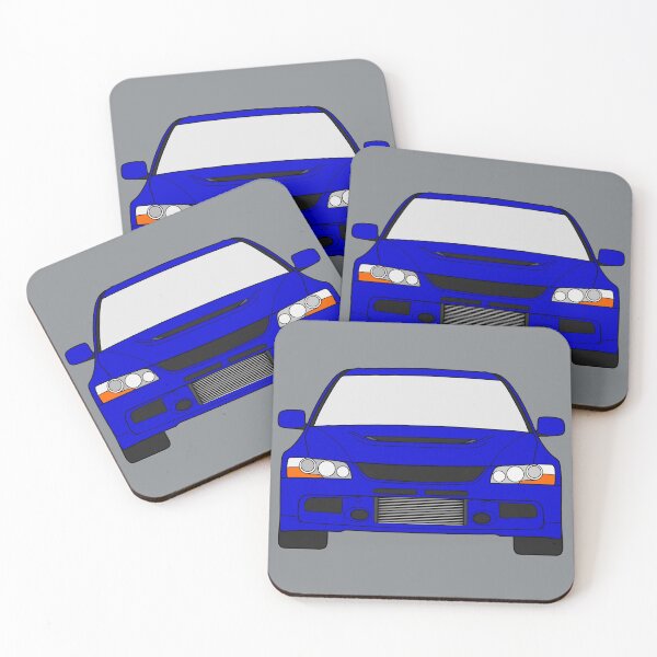 Item preview, Mitsubishi Lancer EVO IX blue color designed and sold by EdimDesign.