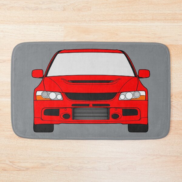 Item preview, Mitsubishi Lancer EVO IX solid red color designed and sold by EdimDesign.