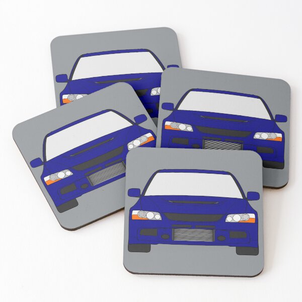 Item preview, Mitsubishi Lancer EVO IX blue color designed and sold by EdimDesign.