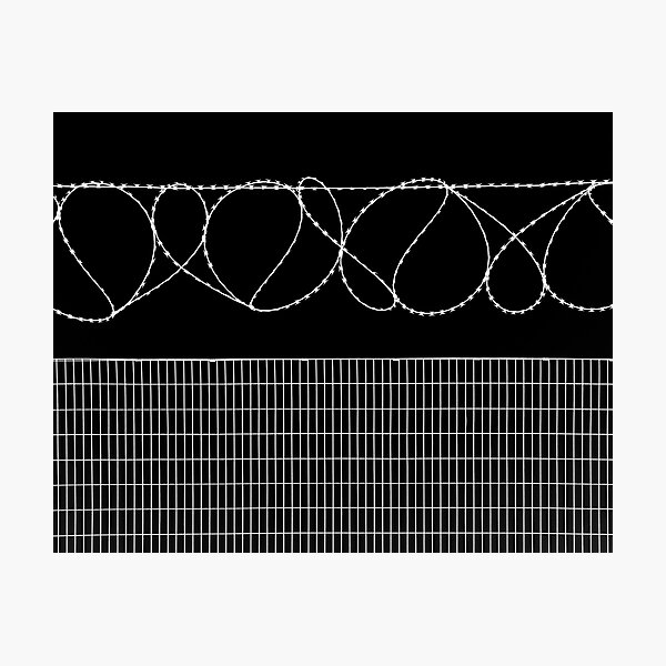 Sharp Lazy Loops Photographic Print