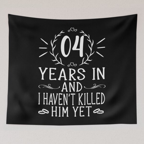Item preview, Womens 4th Wedding Anniversary Gifts For Her - 4 Years Marriage designed and sold by quietcongresspe.