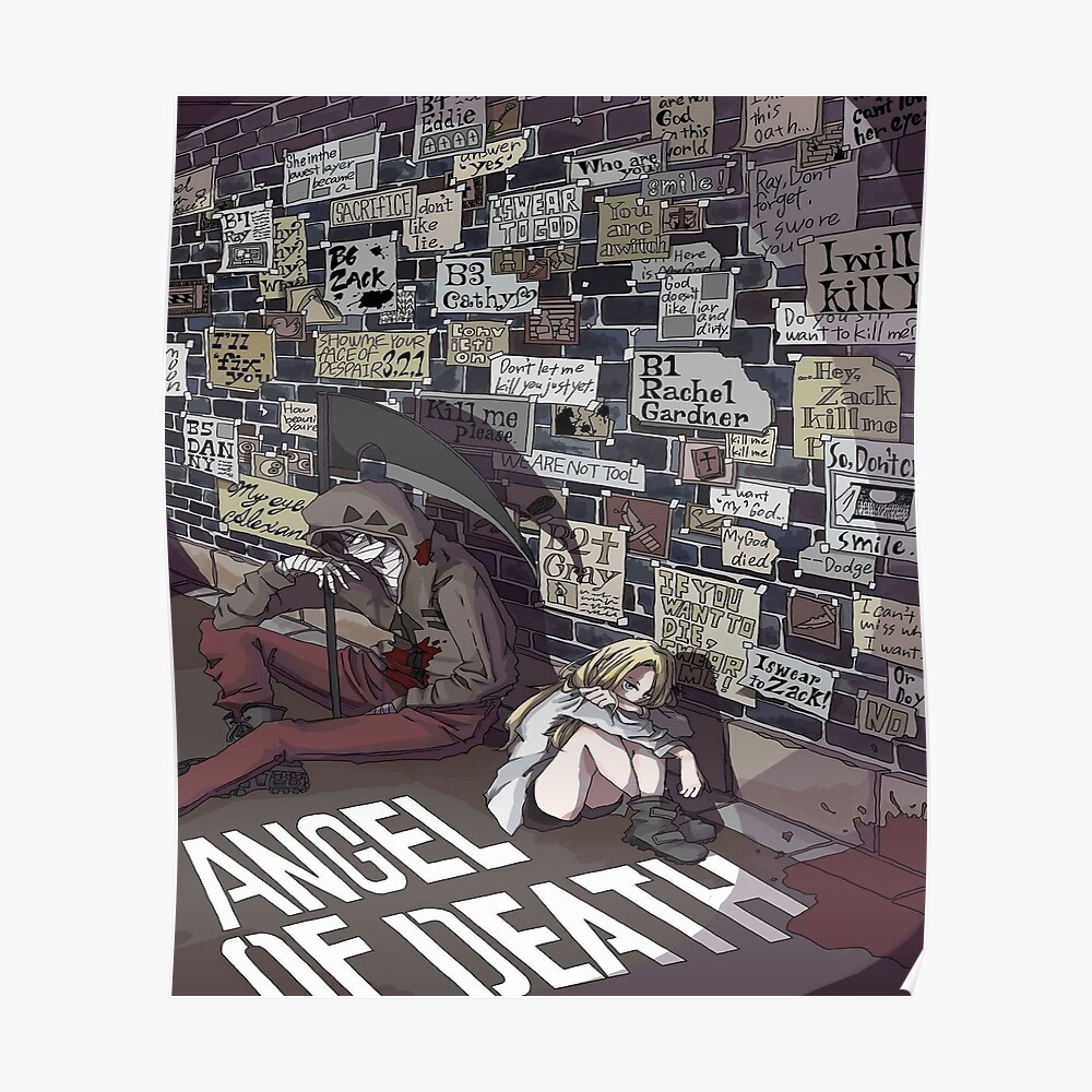 Angels Of Death Sticker for Sale by Dreamcatcher11