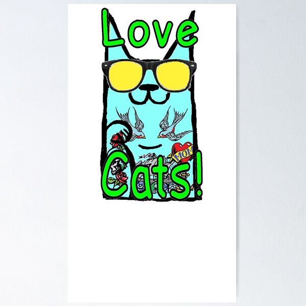 Item preview, gothic,goth,nugoth,love,kitty,cat,cats,japan, designed and sold by LowEndGraphics.