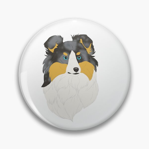 Item preview, Shetland Sheepdog - blue merle tricolour  designed and sold by Cynthiaetal.