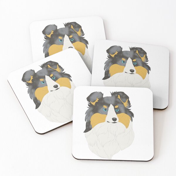 Item preview, Shetland Sheepdog - blue merle tricolour  designed and sold by Cynthiaetal.