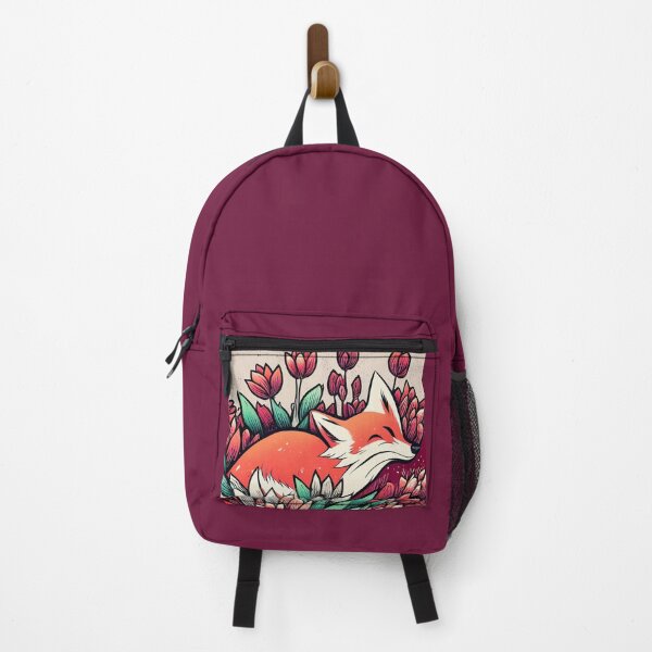 Item preview, fox & flowers designed and sold by MAV-Arts.