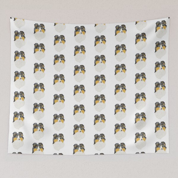 Item preview, Shetland Sheepdog - blue merle tricolour  designed and sold by Cynthiaetal.