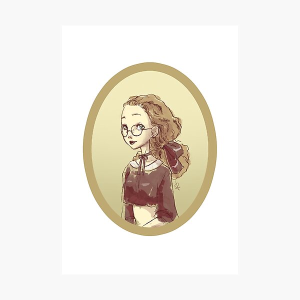 Gothic Girl Photographic Print