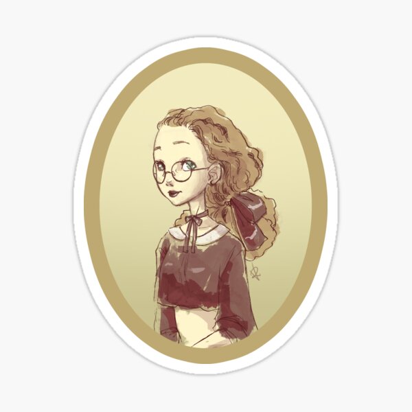 Gothic Girl Sticker