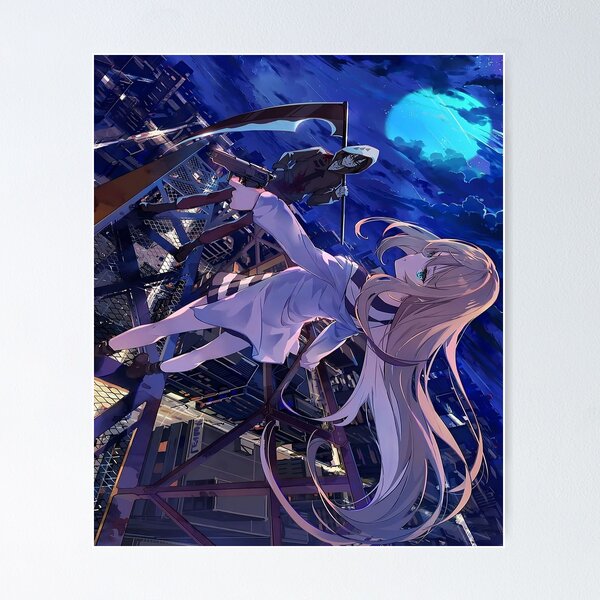 ePanda Anime Angels of Death Poster Wall Decor Art Print,Set of  8 pcs,11.5x16.5 inches: Posters & Prints