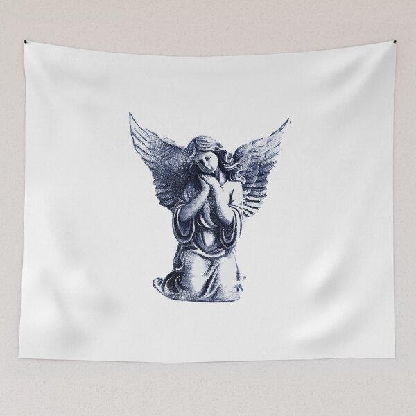 Item preview, angel sketch t-shirt | an angel sketch art  designed and sold by KARTICK DUTTA.