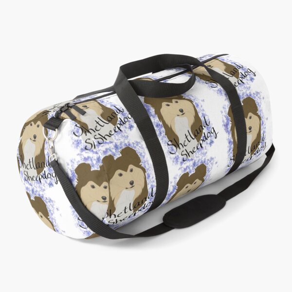 Item preview, Shetland Sheepdog - sable watercolour and breedname designed and sold by Cynthiaetal.