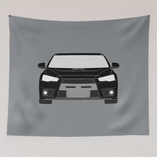 Item preview, Mitsubishi Lancer EVO X black color designed and sold by EdimDesign.
