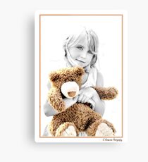 Me & My Teddie Metal Print