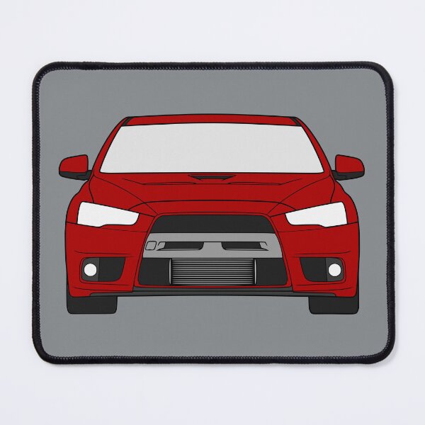Item preview, Mitsubishi Lancer EVO X red color designed and sold by EdimDesign.