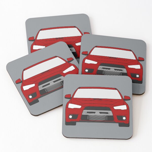 Item preview, Mitsubishi Lancer EVO X red color designed and sold by EdimDesign.