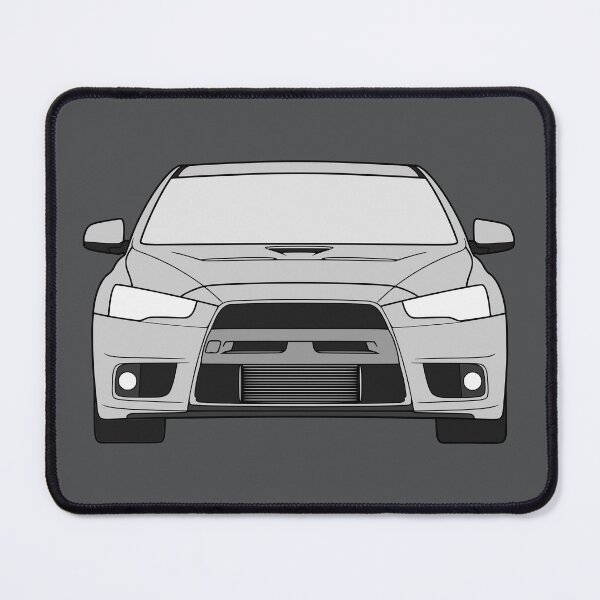 Item preview, Mitsubishi Lancer EVO X silver color designed and sold by EdimDesign.