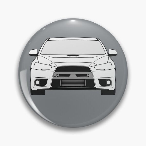 Item preview, Mitsubishi Lancer EVO X white color designed and sold by EdimDesign.