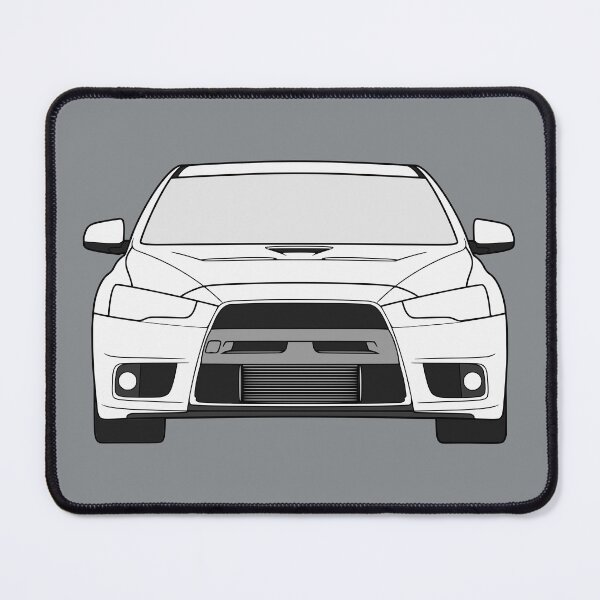 Item preview, Mitsubishi Lancer EVO X white color designed and sold by EdimDesign.