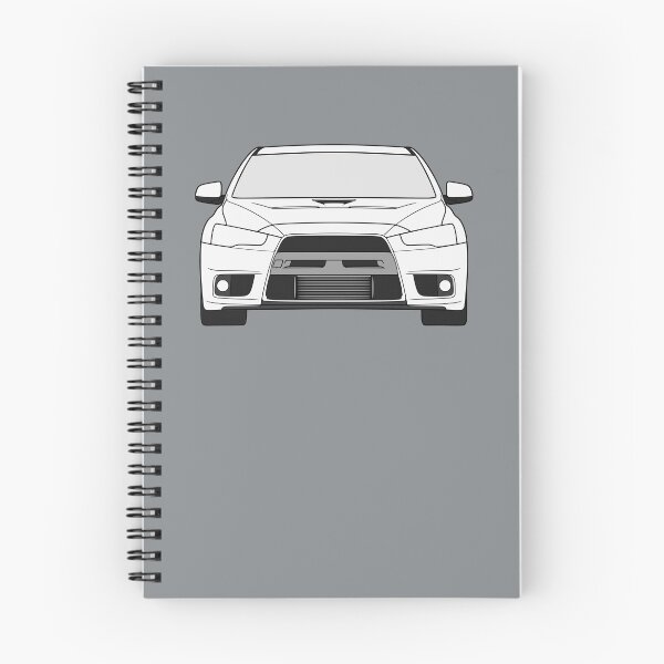 Artikelvorschau, Mitsubishi Lancer EVO X weiße Farbe entworfen und verkauft von EdimDesign.