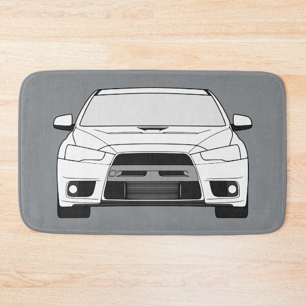 Item preview, Mitsubishi Lancer EVO X white color designed and sold by EdimDesign.