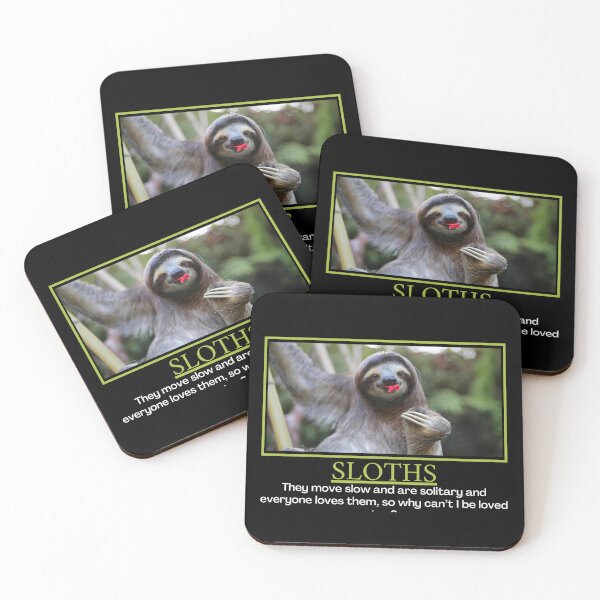 Item preview, Sloths- Demotivational Poster designed and sold by DesignsByDaddy.