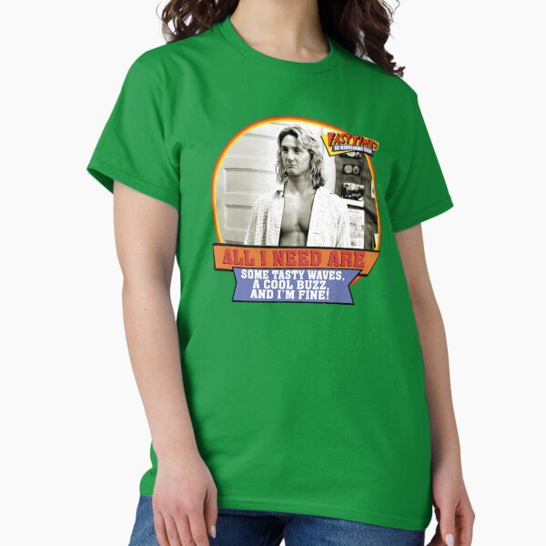 Aperçu de l'œuvre Spiccoli Fast Times Ridgemont High School 80S Film Sean PÉNN Waves Gift Tee Tee Logo Tee Women Gift Vintage Classic Love créée et vendue par kopaczblishc.