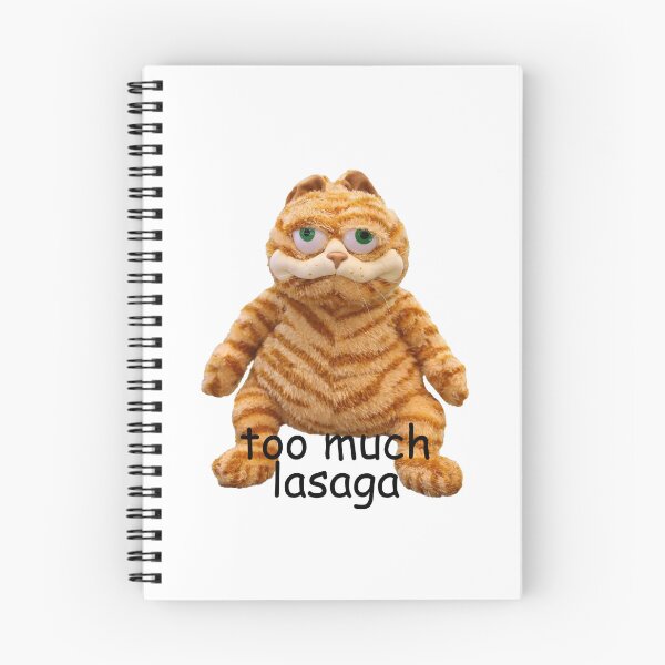 Item preview, Too Much Lasaga Garfield Meme designed and sold by BetterLeo.