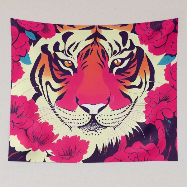 Item preview, Tigers & Roses designed and sold by MAV-Arts.
