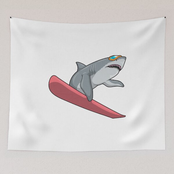 Item preview, Shark Snowboarder Snowboard designed and sold by Snabdesign84.