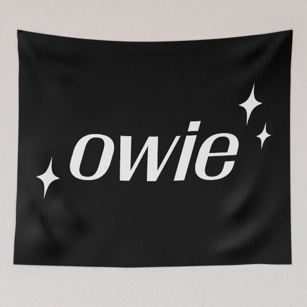Item preview, ★Owie★ Word/Letter (White) designed and sold by Gizerp.