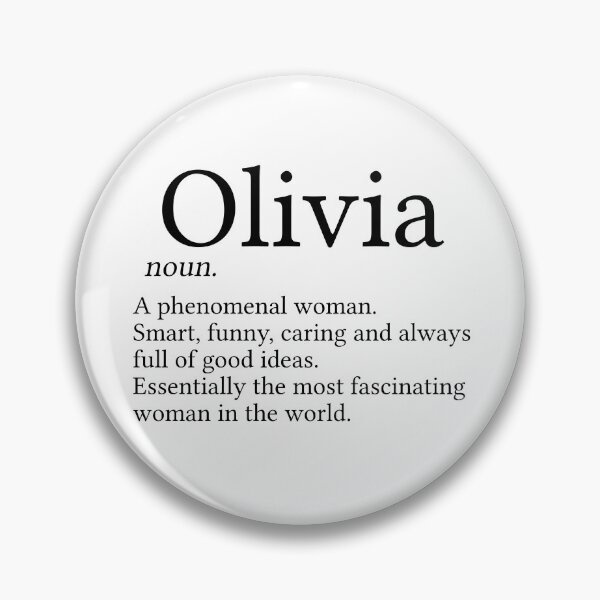 Artikelvorschau, Lustiges Olivia-Namensgeschenk Olivia-Definition Olivia-Name entworfen und verkauft von kmcollectible.