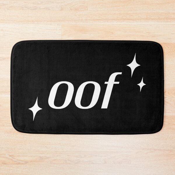 Item preview, ★Oof★ Word/Letter (White) designed and sold by Gizerp.