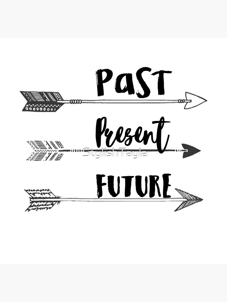 Past, Present, Future Typography Design