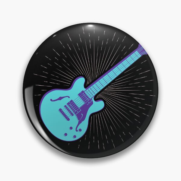 Item preview, blue guitar designed and sold by La boutique de Clémence.