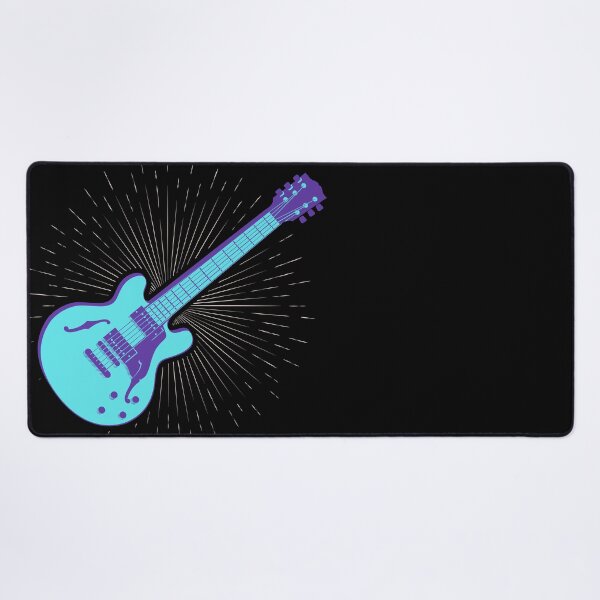 Item preview, blue guitar designed and sold by La boutique de Clémence.