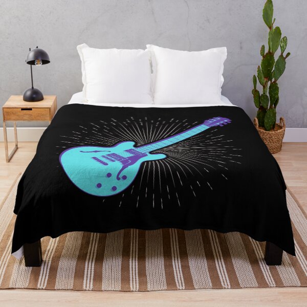 Item preview, blue guitar designed and sold by La boutique de Clémence.