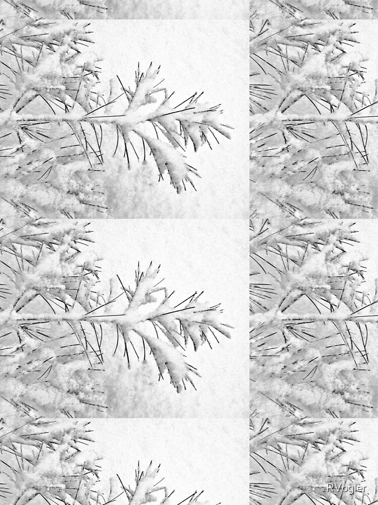 Thumbnail 5 of 5, A-Line Dress, A Wintry Script designed and sold by RVogler.
