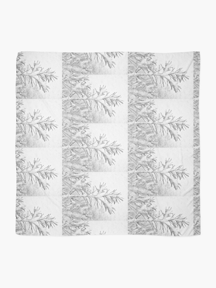 Thumbnail 2 of 3, Scarf, A Wintry Script designed and sold by RVogler.