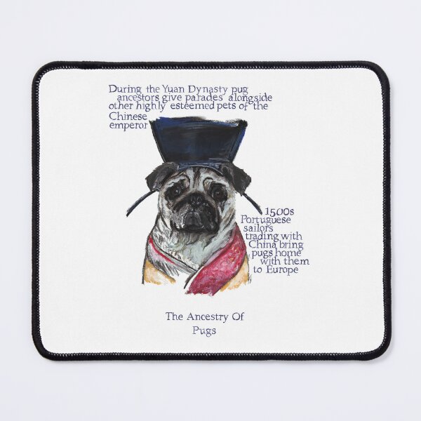 Item preview, Pug History designed and sold by douglasrickard.