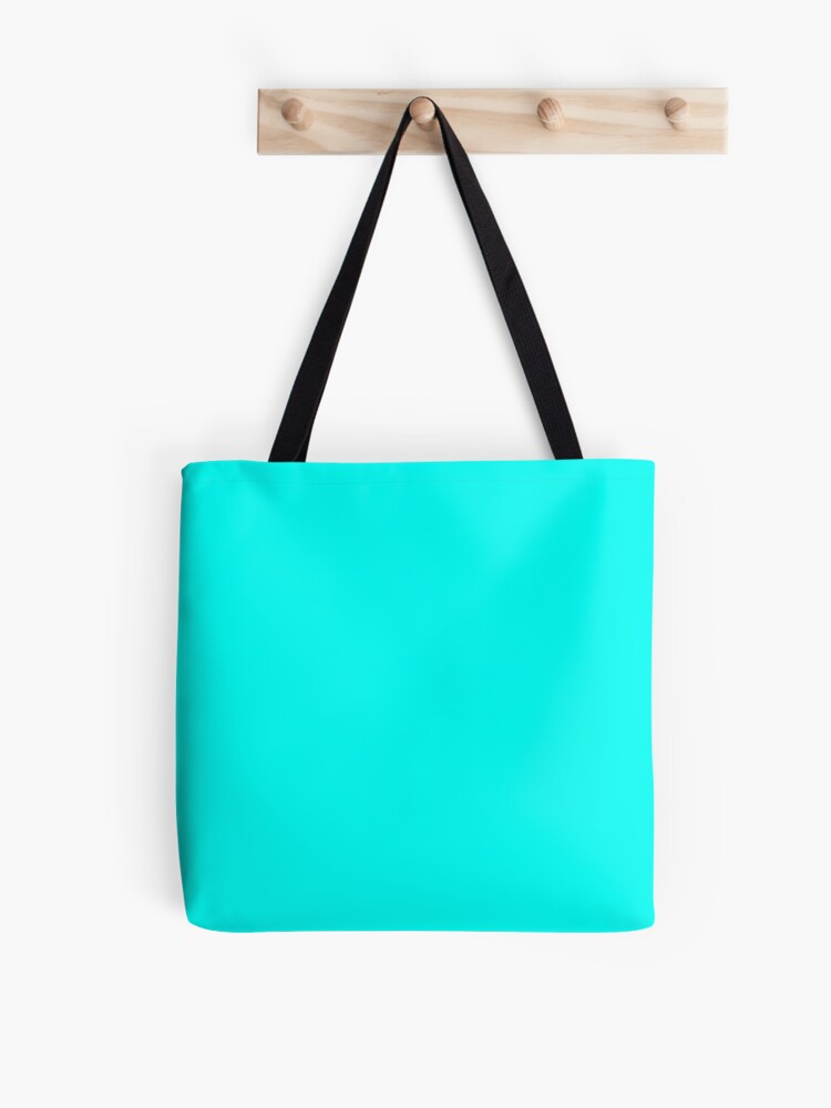 neon blue bag