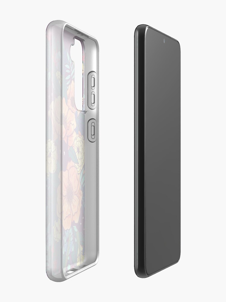 Alternate view of Wild Flowers Samsung Galaxy Phone Case