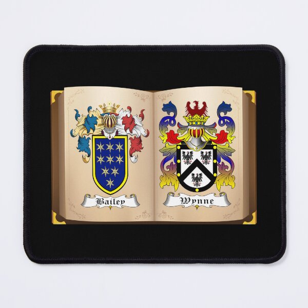 Item preview, BAILEY/WYNNE FAMILY CRESTS designed and sold by CathalDevlin.