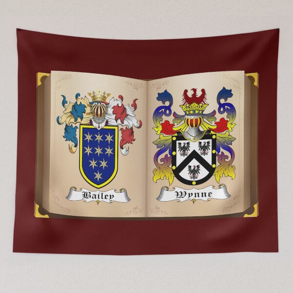 Item preview, BAILEY/WYNNE FAMILY CRESTS designed and sold by CathalDevlin.