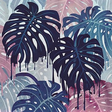 Artwork thumbnail, Monstera Melt by littleclyde