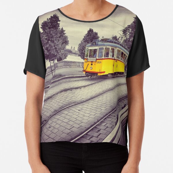 Wake Up Positive Today. Join the Happiness Movement Chiffon Top