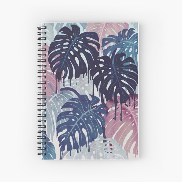 Monstera Melt Spiral Notebook